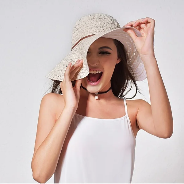 Бантом летние женские складные широкие большие поляризационные элегантные