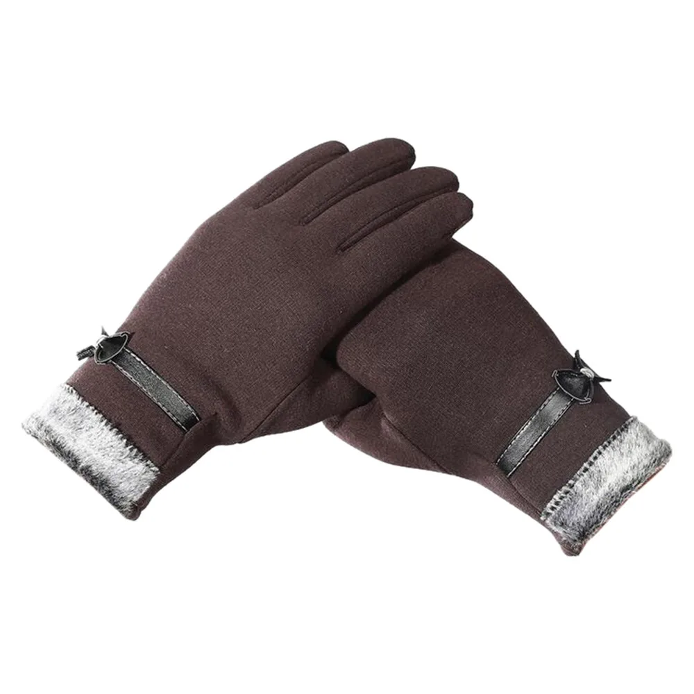 Женские перчатки повседневные зимние спортивные для верховой езды теплые