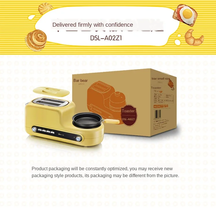 

220V Home multifunctional breakfast machine toaster fried egg steamed bread steamed egg breakfast machine