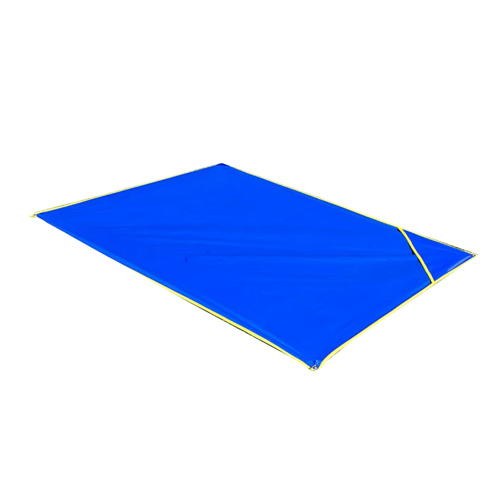 

Карманный влагостойкий коврик из водонепроницаемой ткани Оксфорд, портативный плед для пикника, коврик для кемпинга (темно-синий)