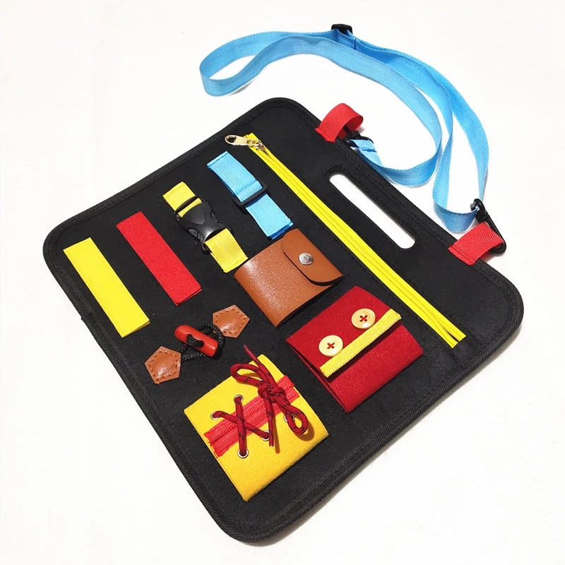 Фетровая подвесная доска детская рабочая игрушка базовые навыки активная