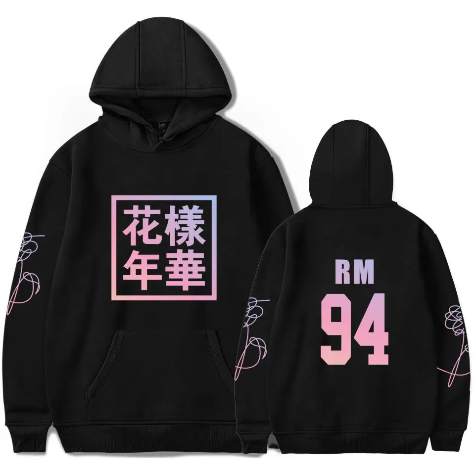 

Hot Bangtan Boys Young Forever Unisex Anime Hoodie JIMIN J-HOPE JUNG KOOK SUGA Cartoon Sweatshirt Women Kpop Fans Hip Hop Tops