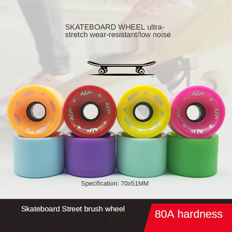 Колеса для Лонгборда колеса скейтборда полиуретановые детали профессиональные