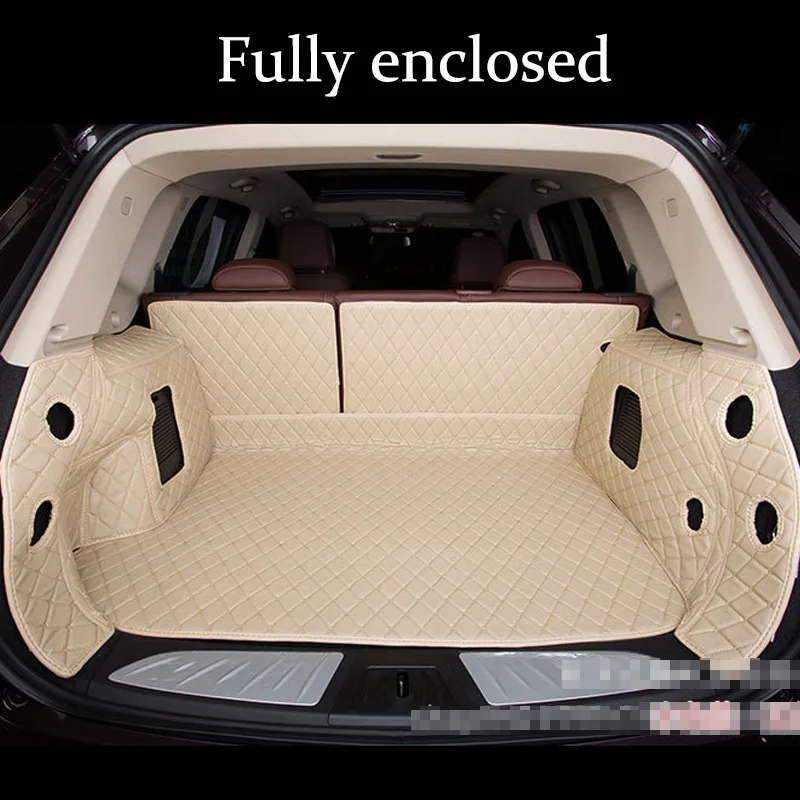 Кожаные автомобильные коврики для багажника на заказ Alfa Romeo Stelvio 2017 2017-2018 Giulia