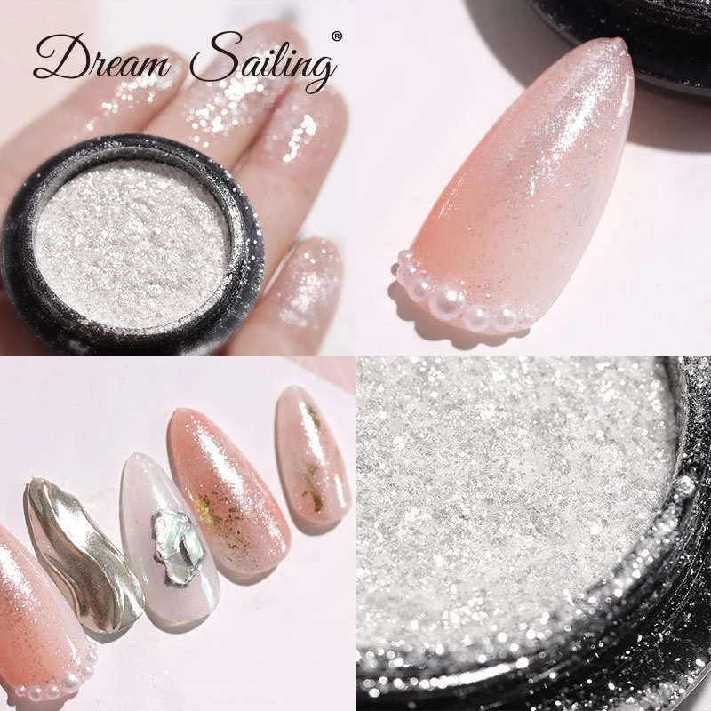 Хайлайтер с высокой зажигалкой пудра блестками для ногтей лазер градиентом