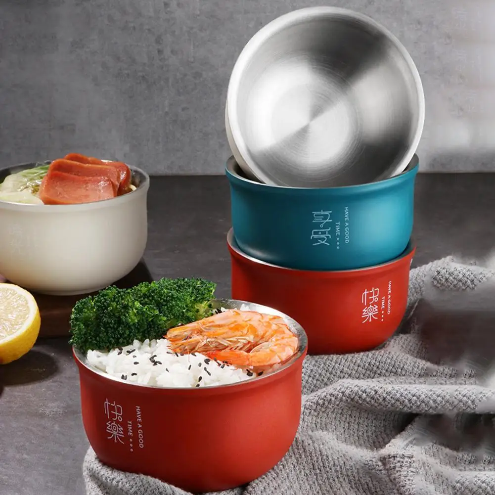 Bowl Thickened Heat-insulated Double-layer Multipurpose Storage for Home | Дом и сад