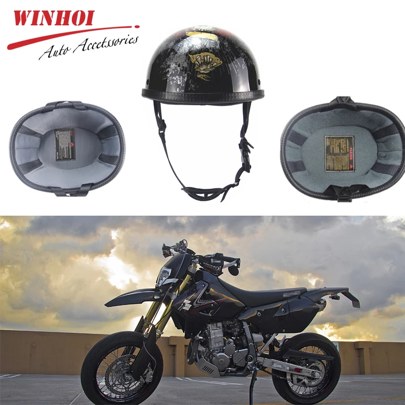 Мотоциклетный шлем ретро для Honda Aprilia Piaggio в японском стиле EE Половина лица летняя