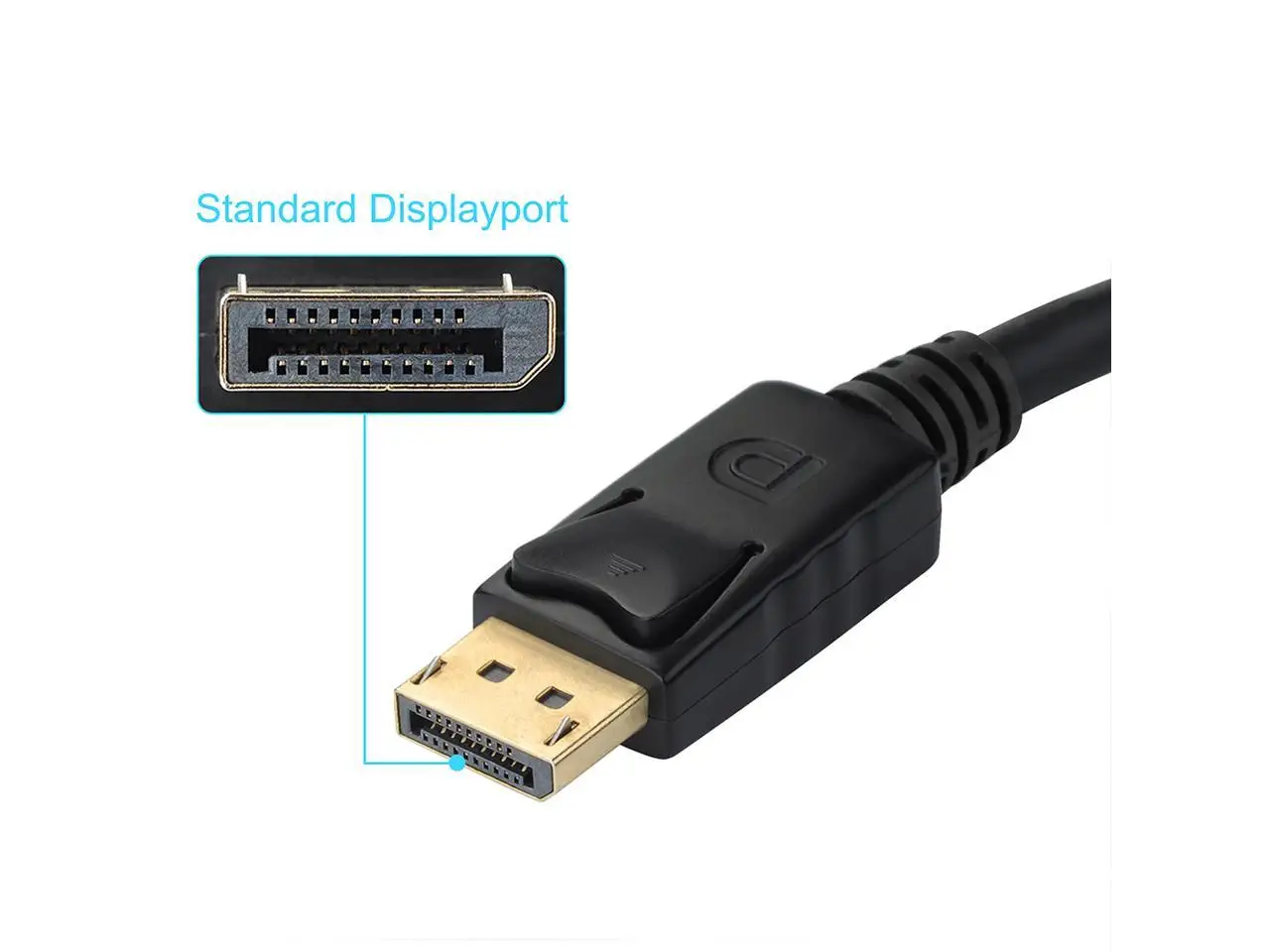1080P 20 контактный разъем DP кабель переходник DisplayPort (папа) (15 контактов VGA Женский