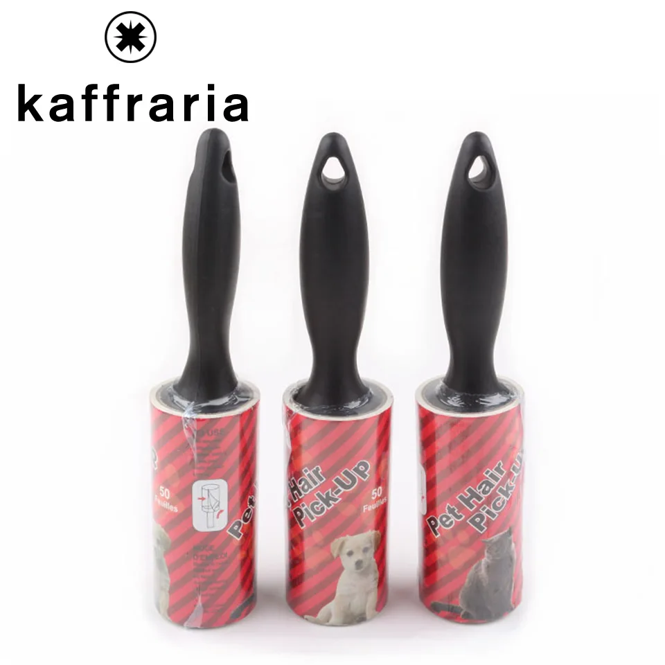 Приклеивание ворсинок на роликах для удаления пыли кошек и собак многоразовые