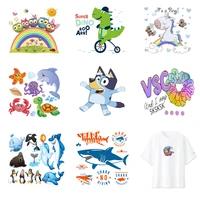 iron on transfers for clothing patches for clothes stickers diy cartoon animals patch fusible transfer vinyl adhesive stripe c