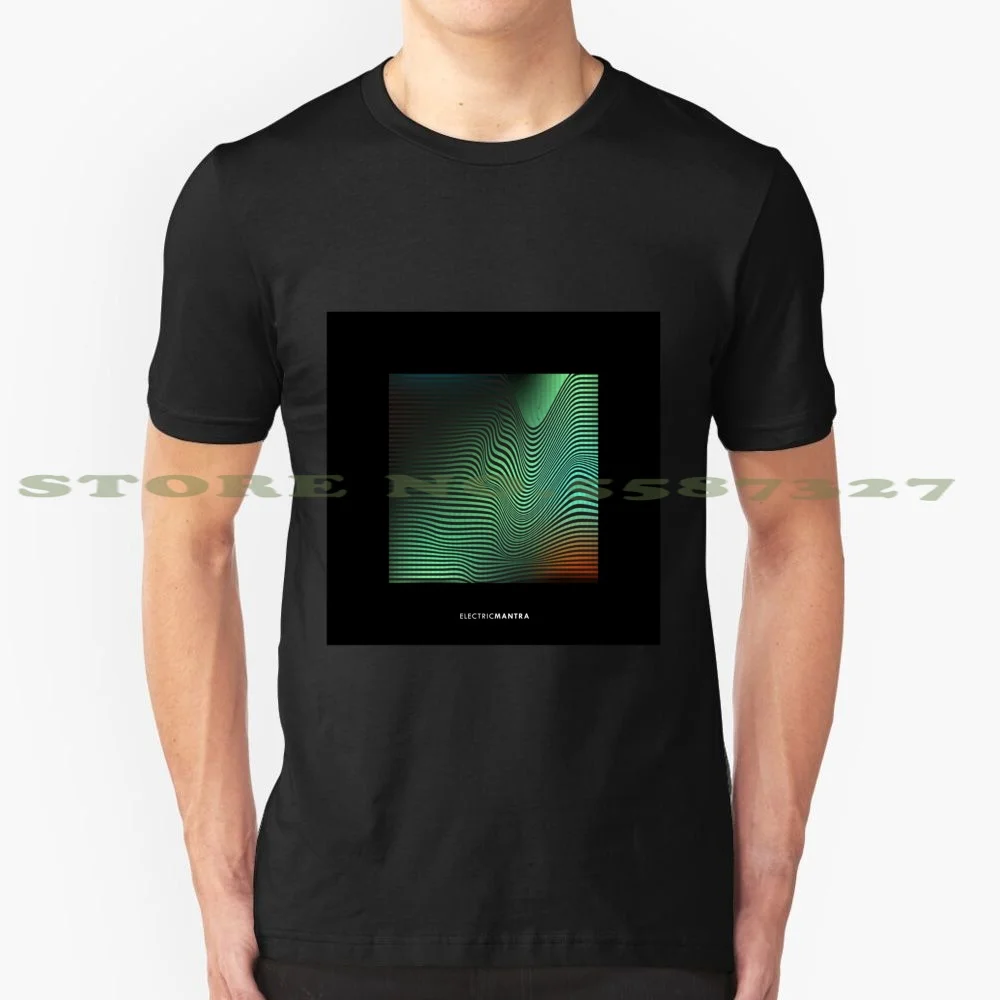 Электрическая мантра графическая забавная фотофутболка на заказ электрическая