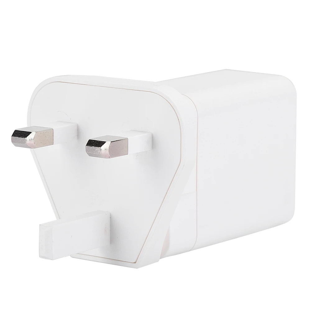 Складное Сетевое зарядное устройство с двумя USB-портами 18 Вт адаптер для быстрой