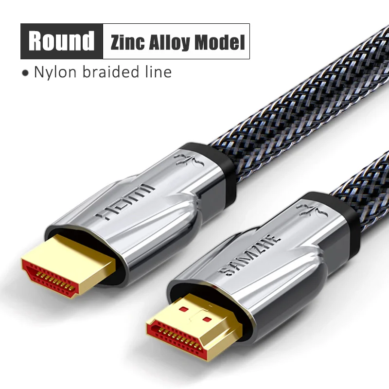 SAMZHE 4K @ 60Hz HDMI 2 0 кабель Rac HDR сплиттер для ноутбука DVD TV-Box PS3/4 подключение к HD ТВ