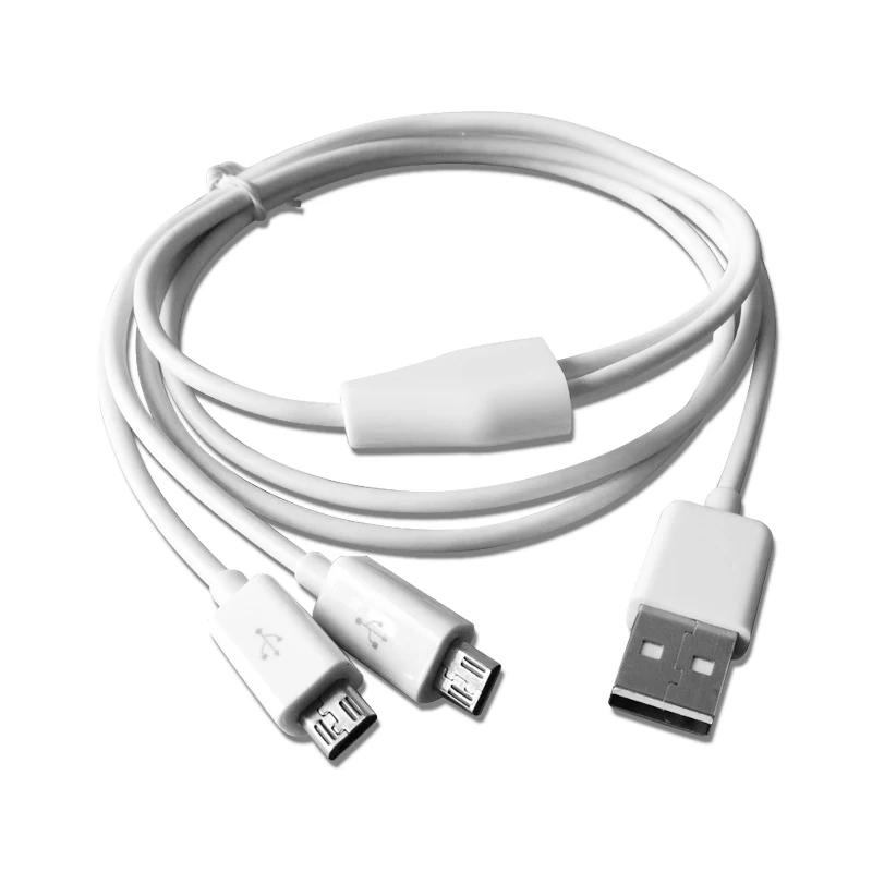 anmone 1 to 2 micro usb cable 2 in 1 microusb charging for smartphone tablet double usb charge android phone 1m charger cord free global shipping