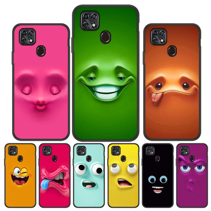 

Case For ZTE Blade 20 Smart Cases Silicon Phone Funda ZTE Blade A7S 2020 V2020 Smart Vista Axon 11 SE Cute Smile Covers Coque