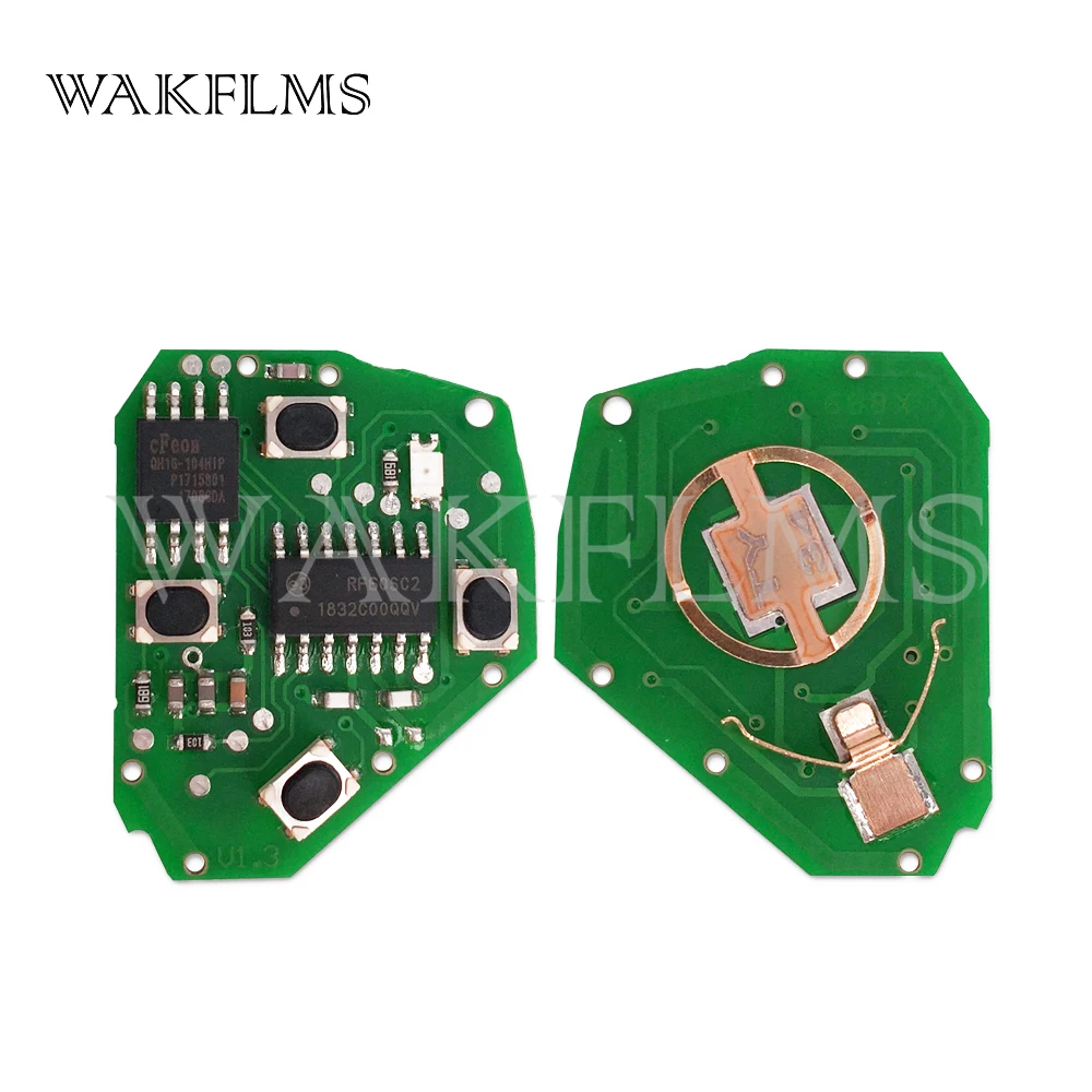 3 кнопочный дистанционный Автомобильный ключ 312 МГц брелок для Toyota Scion Yaris 2005 2010 с