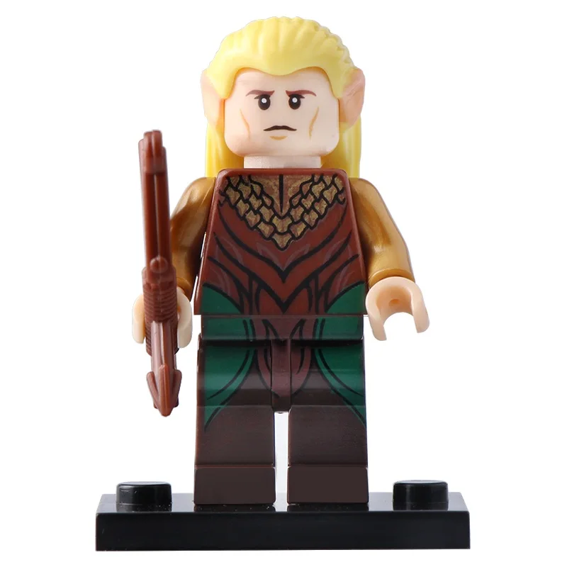 20 шт./лот Legoed Властелин колец фигурка Элронд эльф халдир Playmobil строительные блоки