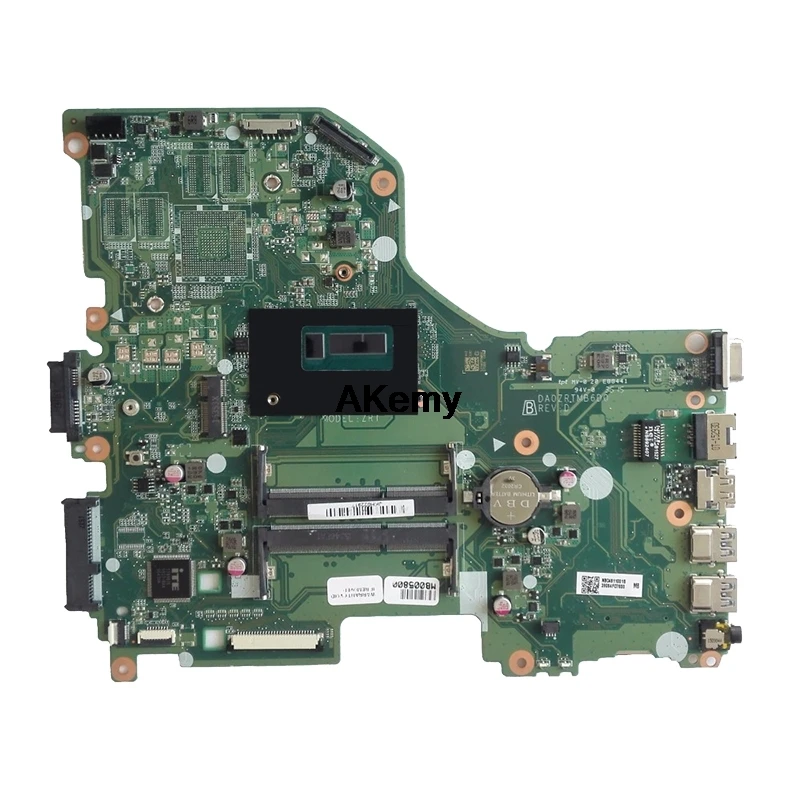 Для acer aspire E5-573 E5-573G материнская плата для ноутбука 3805U процессор DA0ZRTMB6D0