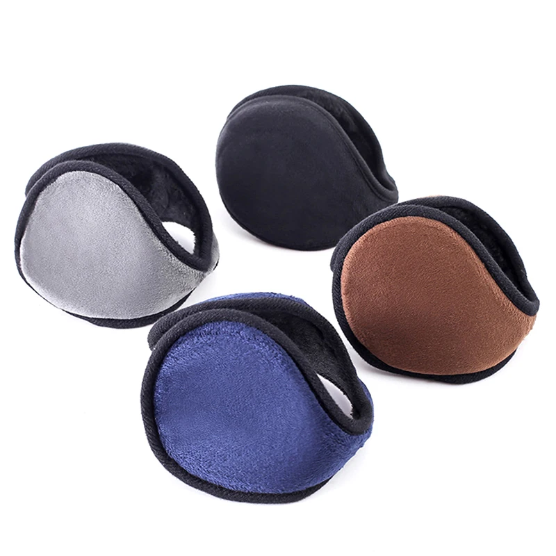 

Plush Back-wearing Style Fashion Earbags Men Earmuffs Male Earflap Casual Keep Warm Winter Outdoor Protector Ear Cover