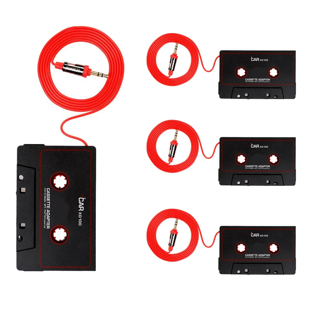 Пластиковый для телефона CD-плеер стерео портативный аудио Aux MP3 универсальный 3 5