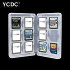 Портативный чехол для игровых карт 28 в 1, ударопрочный жесткий чехол из АБС-пластика, защитный чехол для хранения, стильный держатель для SD-карты для Nintendo DS3DS