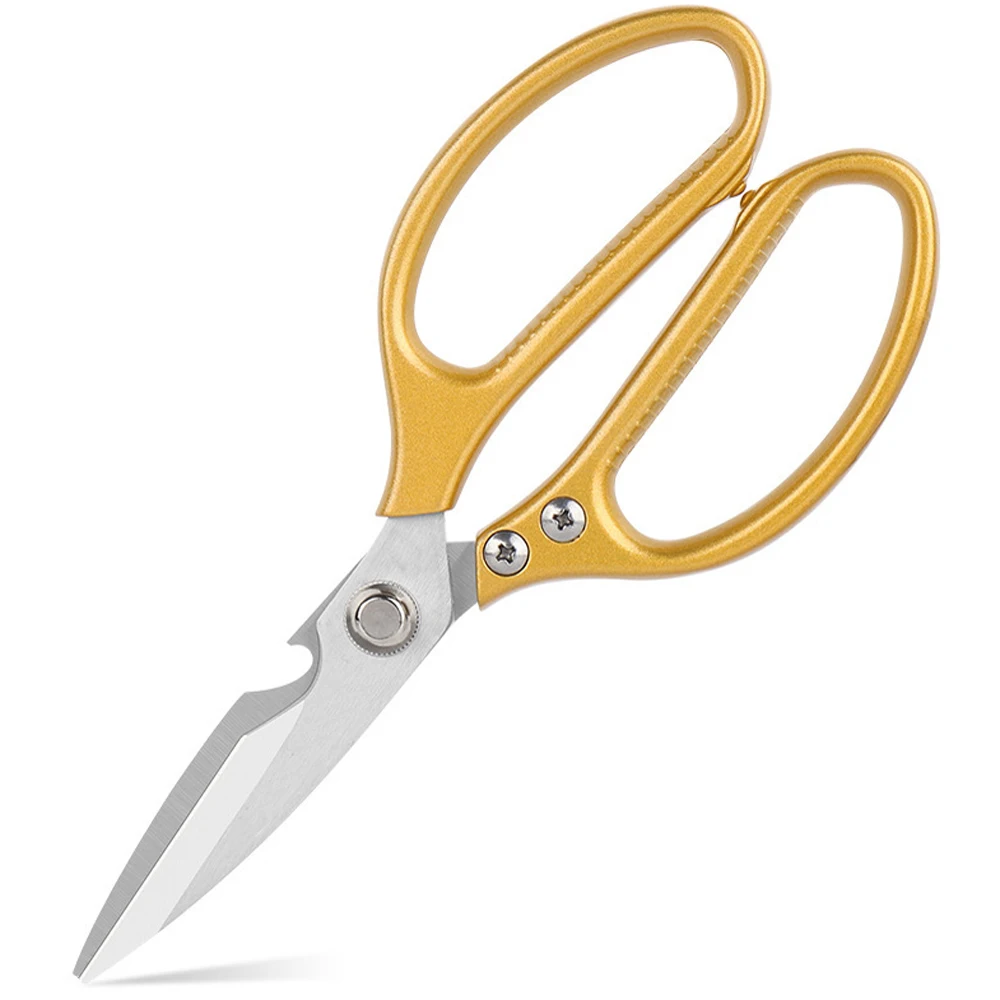 

Kitchen Shears Stainless Steel Multifunctional Strong Chicken Bone Kitchen Scissors With Non-Slip Handle for Household Daily Use