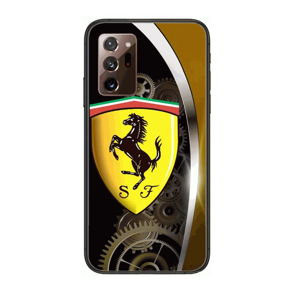 

Men's luxury car Phone Case cover hull For SamSung note20 10 9 8 4 pro plus black prime soft bumper Transparent