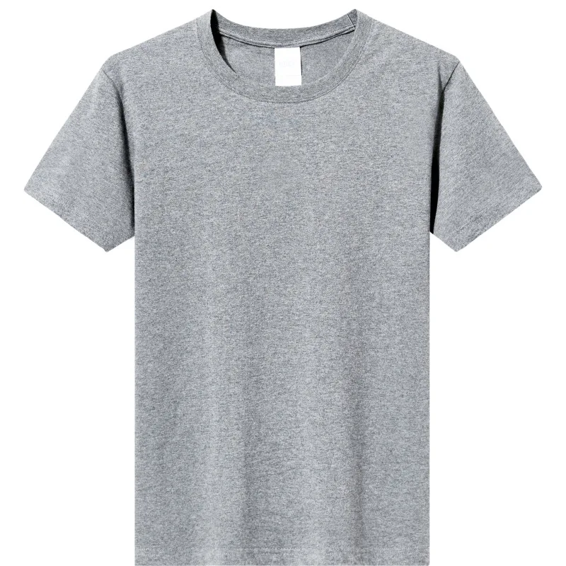 

Pure color loose short-sleeved T-shirt men's trend half-sleeved Japanese couple WS91
