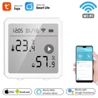 Умный термометр Tuya с Wi-Fi и Bluetooth, комнатный гигрометр с поддержкой приложения Smart Life
