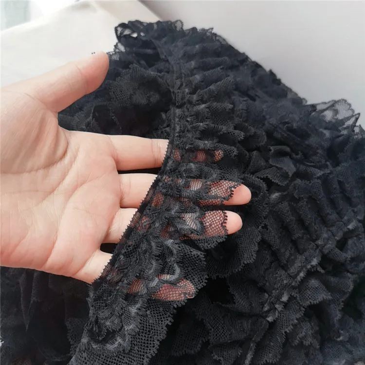 Одежда манжеты мягкие плиссированные кружева отделка Аксессуары складки -