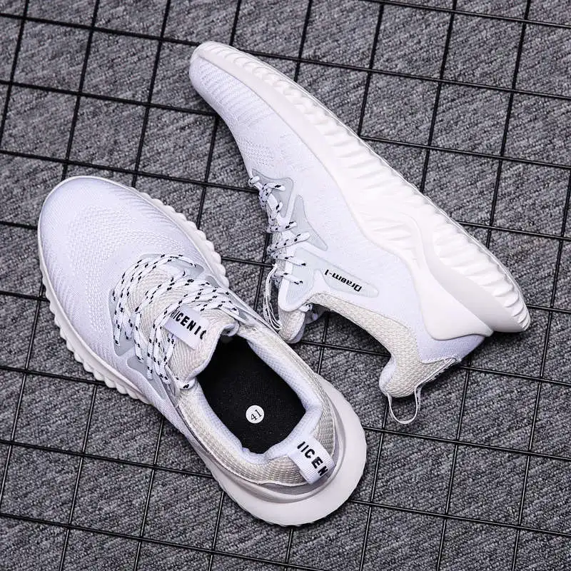

Men'S White Sports Shoes Running Shoes Men'S Sport Shoes Sneakers Man Brand Tennis Flat Krasaovki Summer Footwear High Quality