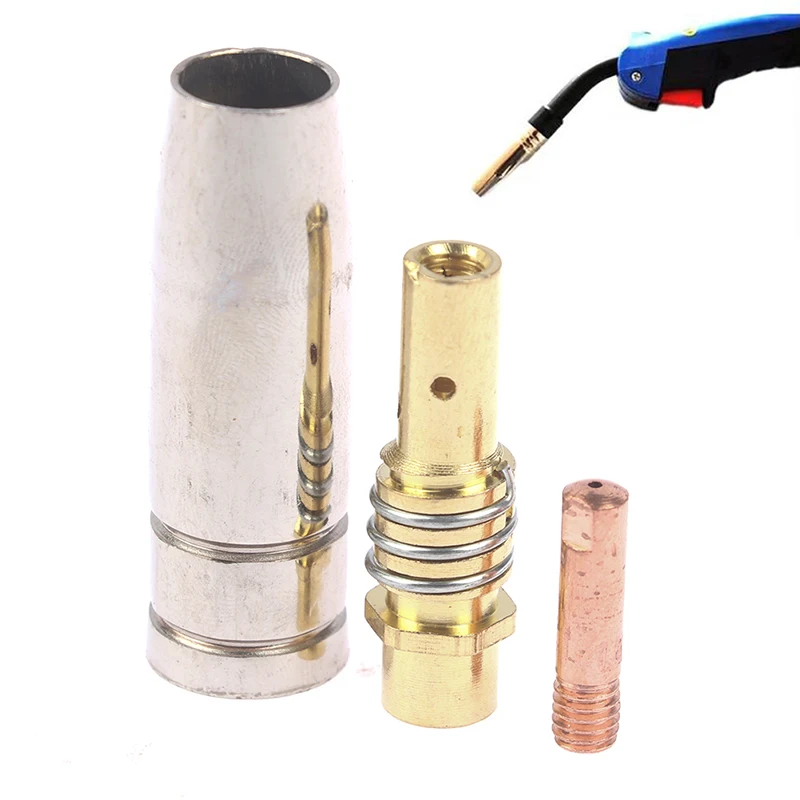

3pcs Plasma Welder Binzel 15AK Torch Welding Nozzles for MIG Welding Machine