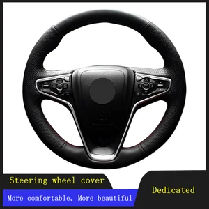 DIY Car Accessories Steering Wheel Cover Braid Wearable Artificial leather For Opel Insignia 2014 20 in Pakistan