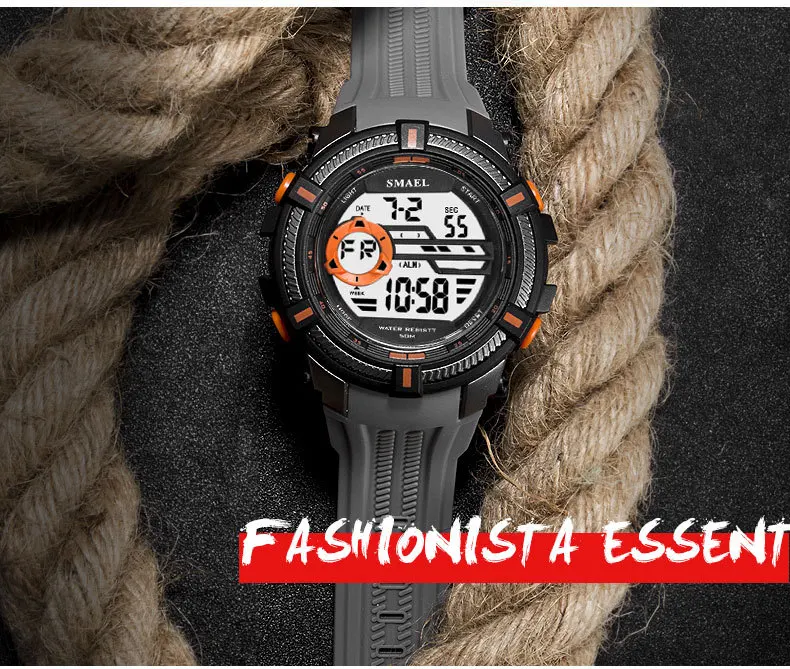 

Multifunctional Sports Watch Waterproof Luminous Fashion Trendy Student Electronic Watch digital watch