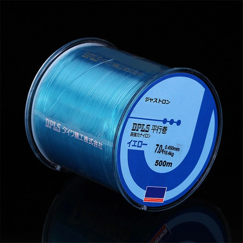 Нейлоновая рыболовная леска Daiwa 500 м японская прочная сверхпрочная мононитевая