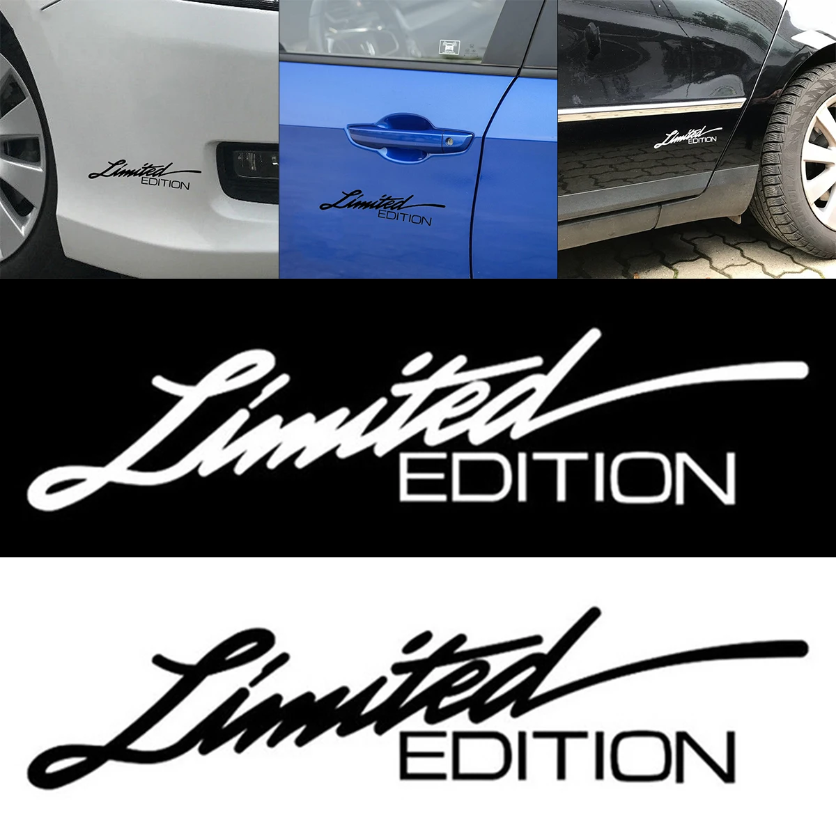 

16cm x 3.8 CM PET Letter Pattern Car Sticker Outdoor Reflective Car Motorcycle Body Bumper Hood Decals Window Scratch Stickers