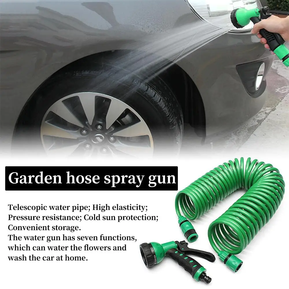 Телескопическая пружинная трубка пластиковый многофункциональный водяной