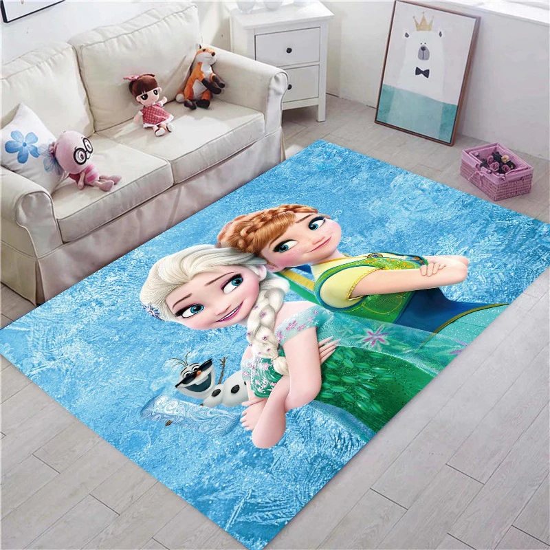 Frozen Baby Play Mat Kids Rug 0.5cm Thick Foldable Crawling Mat Baby Carpet Rug Cartoon Developing Mat Children Game Playmat non slip play mat baby rug for kids carpet playmat crawling mat developing eva foam mat carpet in the nursery childrens game pad