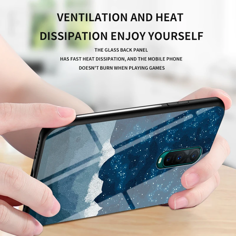 for oppo find x2 x3 pro case luxury tempered glass hard phone cover f3 f5 f7 f9 f11 f17 f19 r17 pro r9 r9s r11 r11s plus cases free global shipping