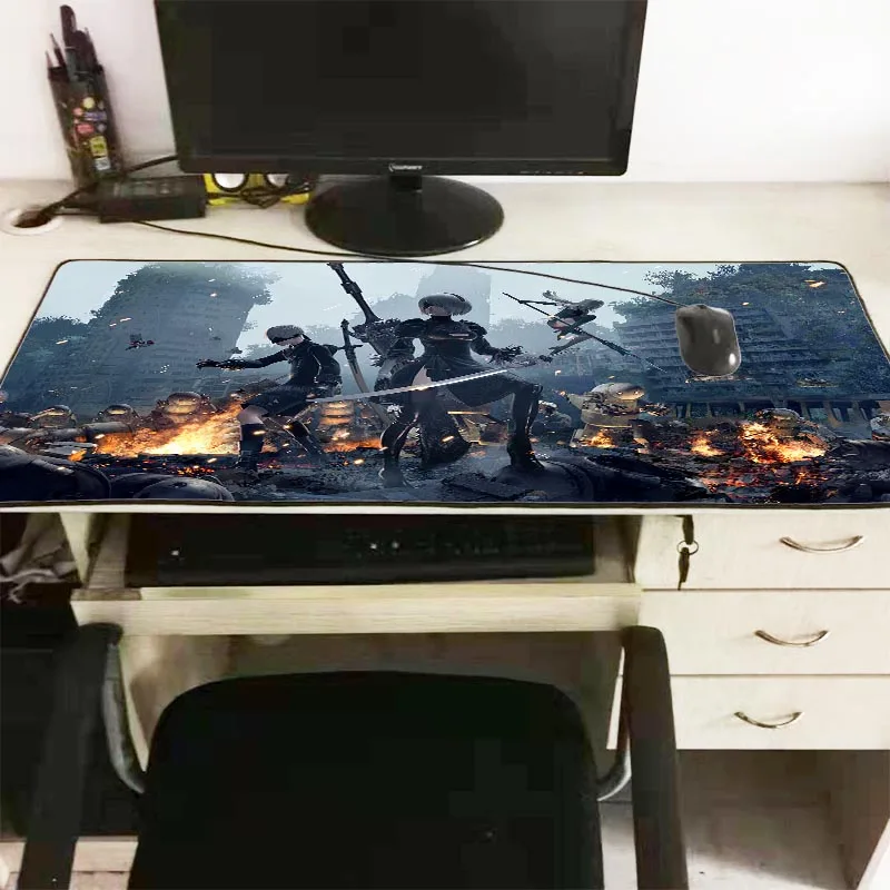 Большой скоростной коврик для мыши Mairuige 90x40 см моющийся игровой большой