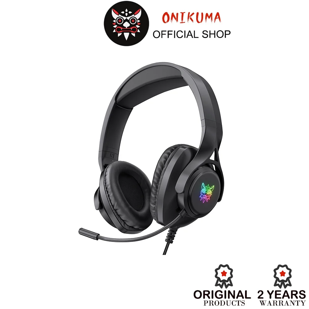 

Игровые стереонаушники Onikuma X16, RGB, с микрофоном, 3,5 мм