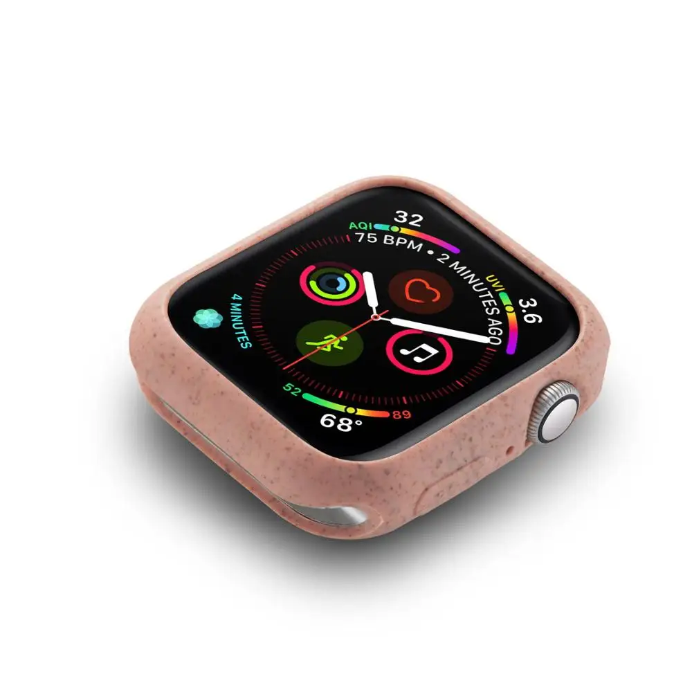 Мягкий силиконовый защитный чехол 44 мм 40 для Apple Watch Series 5 4 iWatch бампер часов |