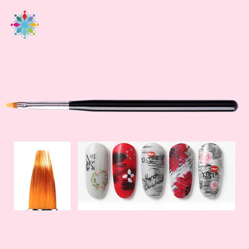 Лепестки для ногтей ручка 6 форм на выбор Дизайн резные карандаш маникюра