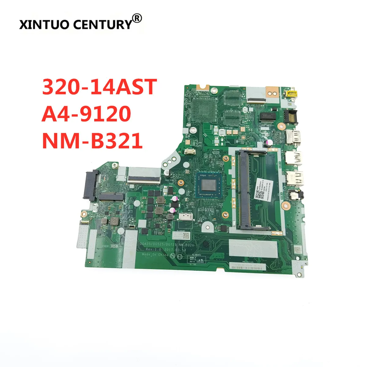 DG425 DG525 DG725 NM B321 материнская плата для ноутбука Lenovo IdeaPad 320 14ACL 14AST Материнская