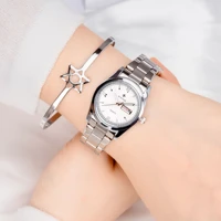 wwoor new top brand simple women watch casual stainless steel quartz fashion elegant calendar waterproof wristwatch montre femme