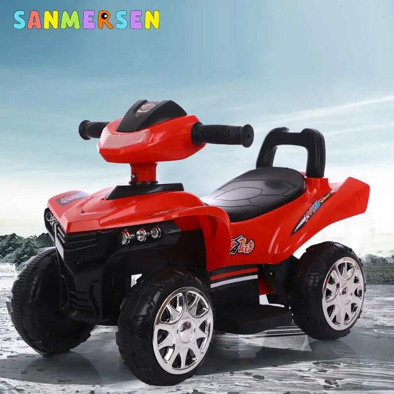 

Children Electric Off-road Car Dual Drive Automobile Motorcycle Charging 4 Wheels Motorcar Music Lighting Ride On Cars For Kids