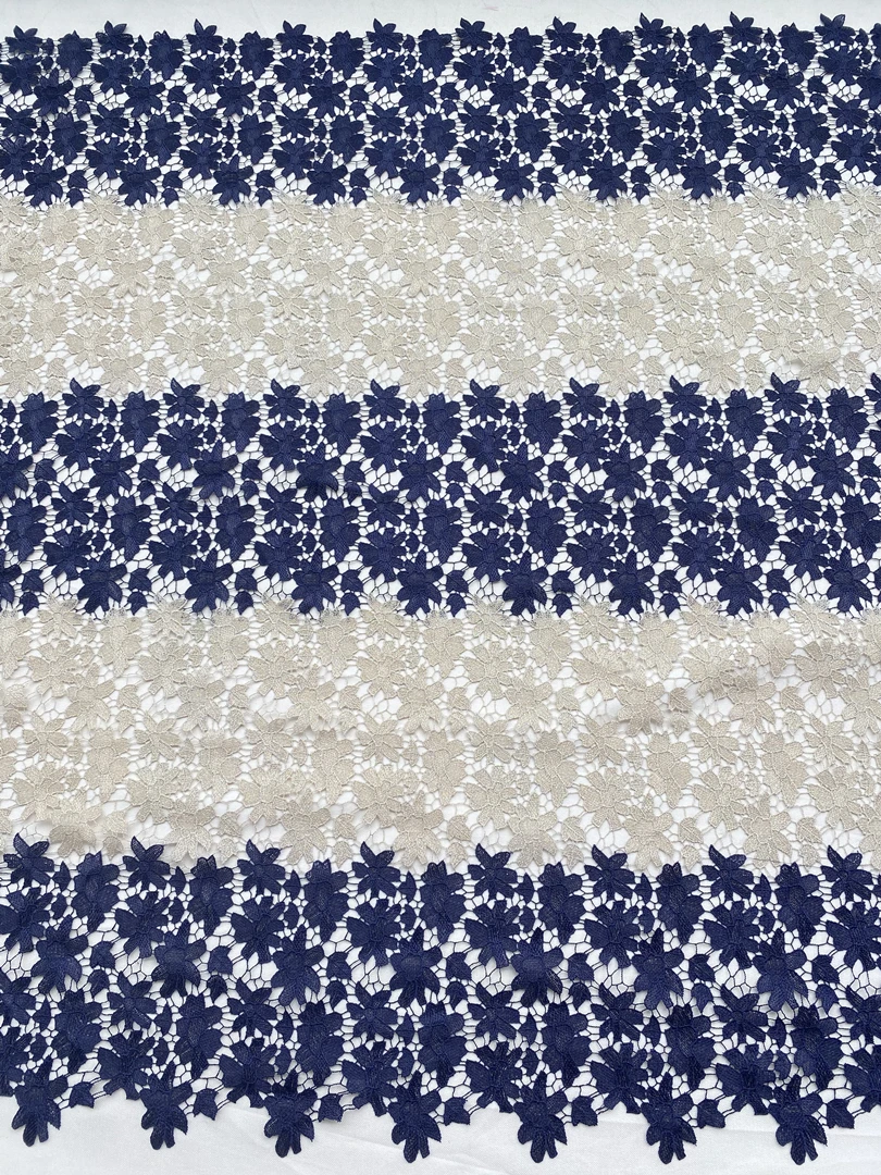 Африканская Европа Нигерия мягкая Водорастворимая кружевная ткань 2021 Новый