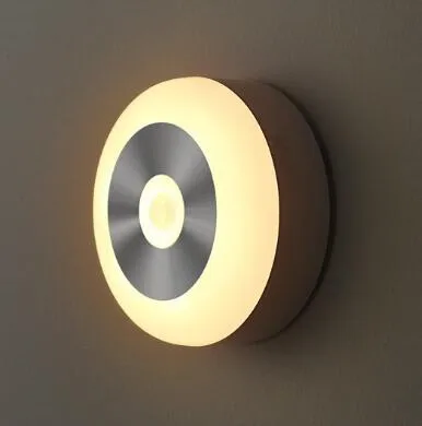Warm White Light Умный сенсорный Ночной светильник с USB зарядкой, инфракрасный с крючками, Дистанционный датчик движения тела для умного дома, умный светодиодный ночник - Испускаемый цвет: Warm White Light