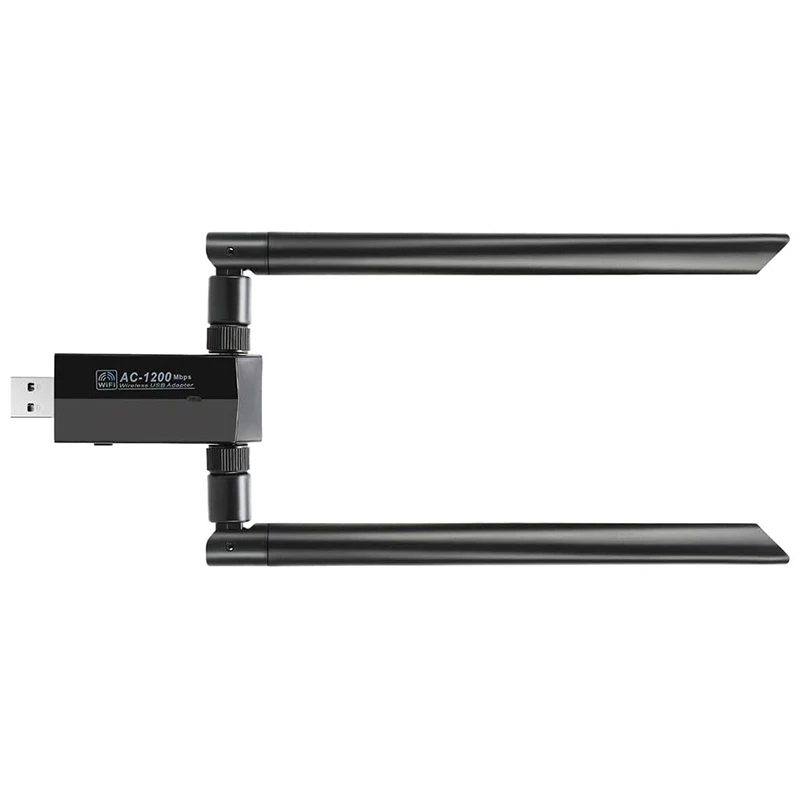 WiFi адаптер 1200 Мбит/с двухдиапазонный 5 8 ГГц/2 4 ГГц ключ USB 3 0 Антенна для ПК Windows