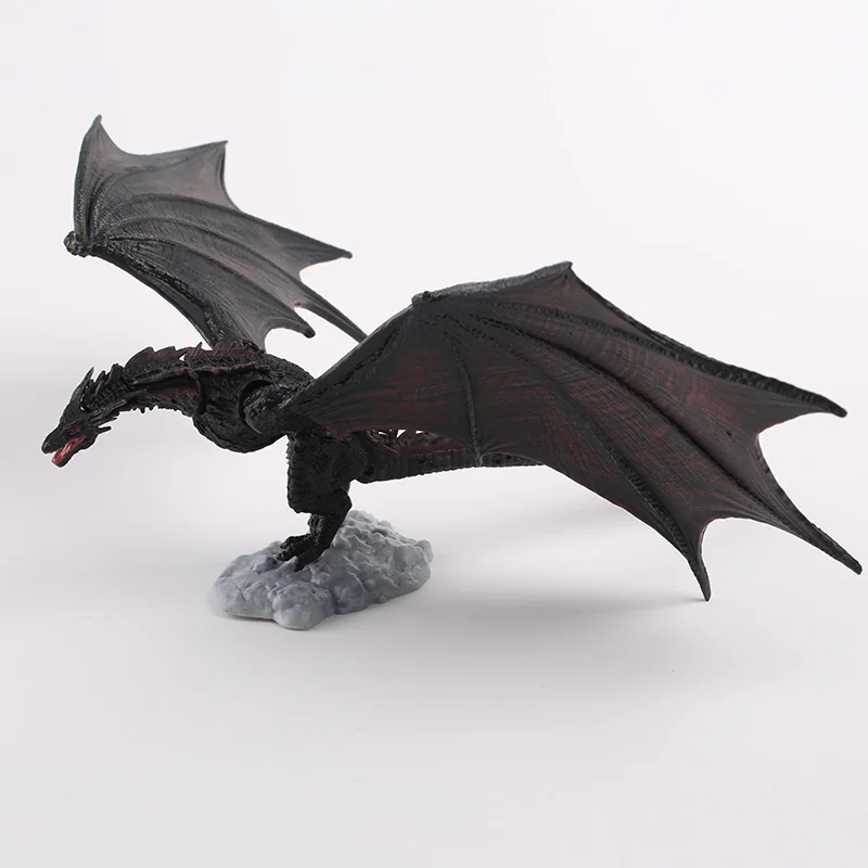 14 см фигурка игра ледяной дракон престолов дрогон Viserion МакФарлейн Делюкс Коллекция игрушек модель для детей